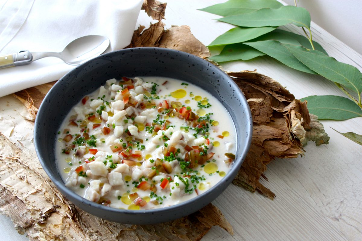 Cured Barramundi with Macadamia & Ginger