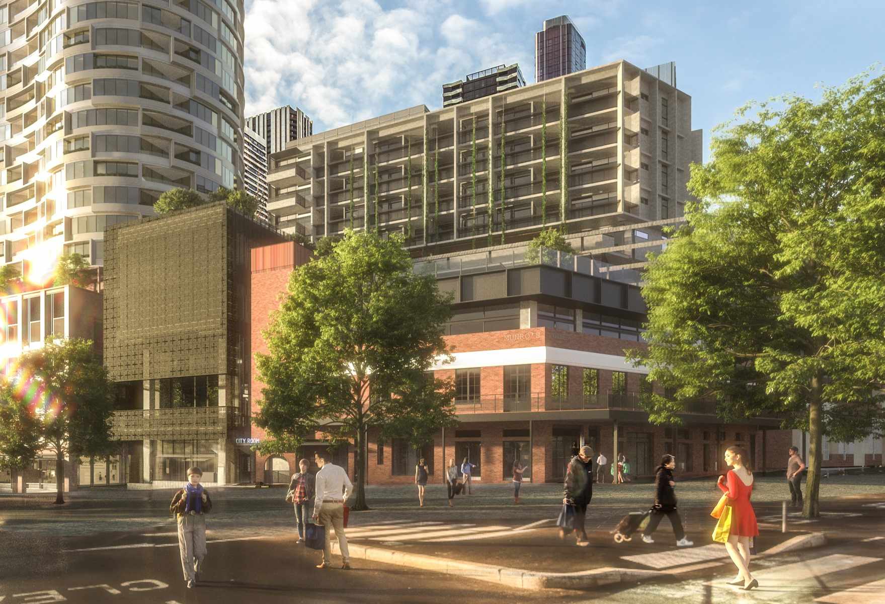 Munro Community Hub Close Up Queen Victoria Market