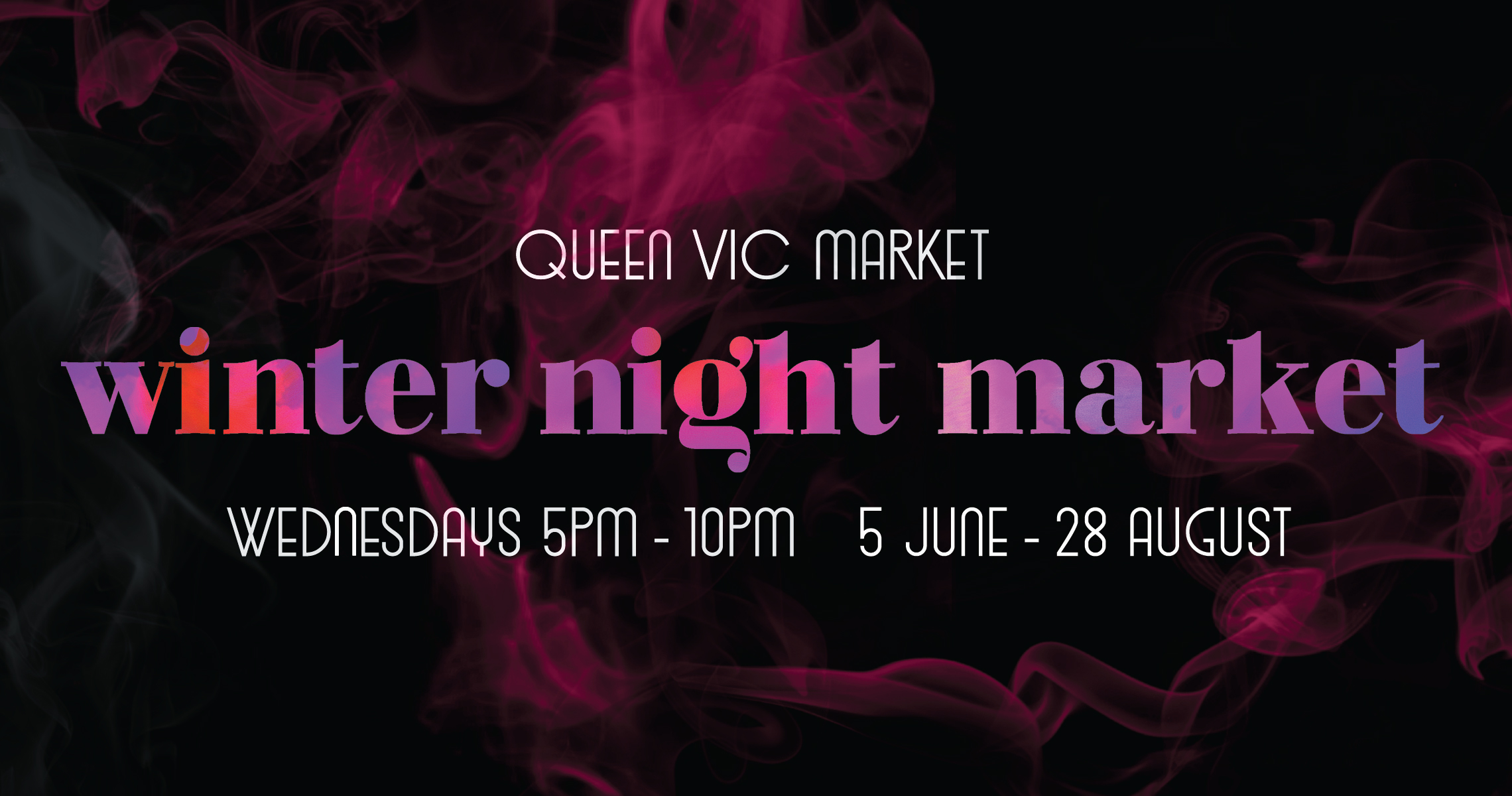 Winter Night Market returns to warm up Wednesdays in Melbourne - Queen ...