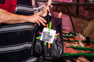 QVM Black Reusable Bag