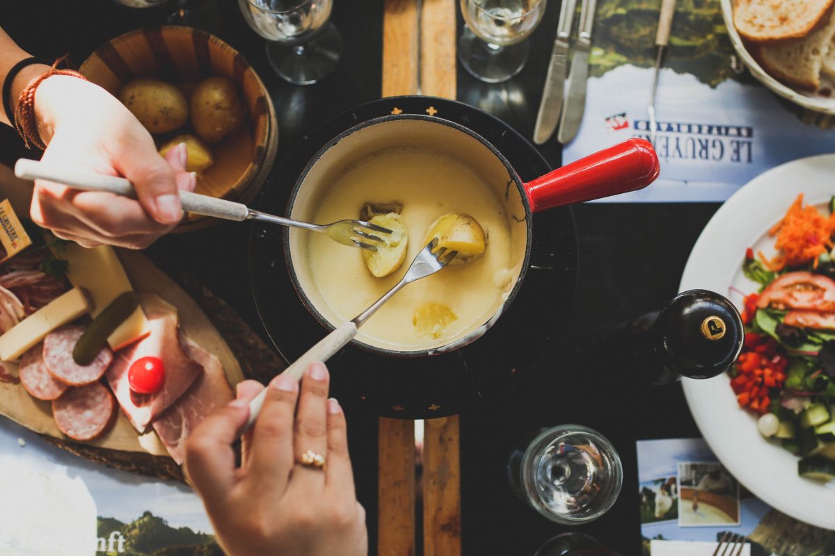 Host your very own old-school fondue party