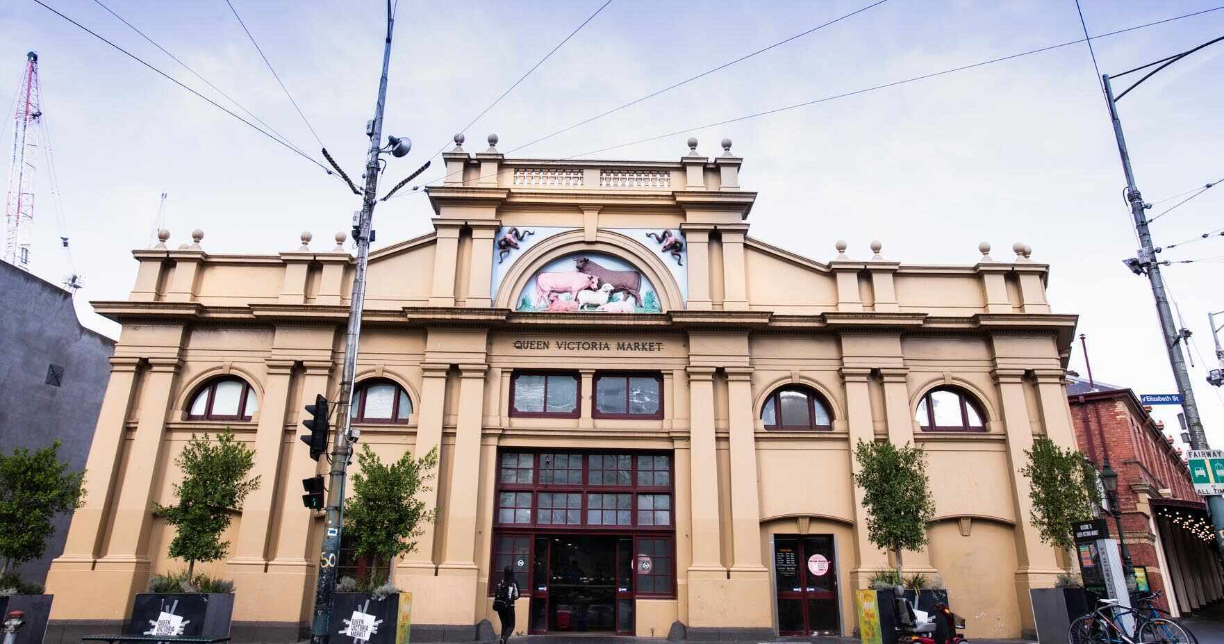 Market facade Queen Victoria Market Market facade Queen Victoria Market