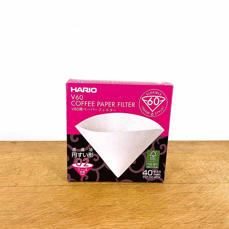 Hario V60 Filter Papers (40 Pack)