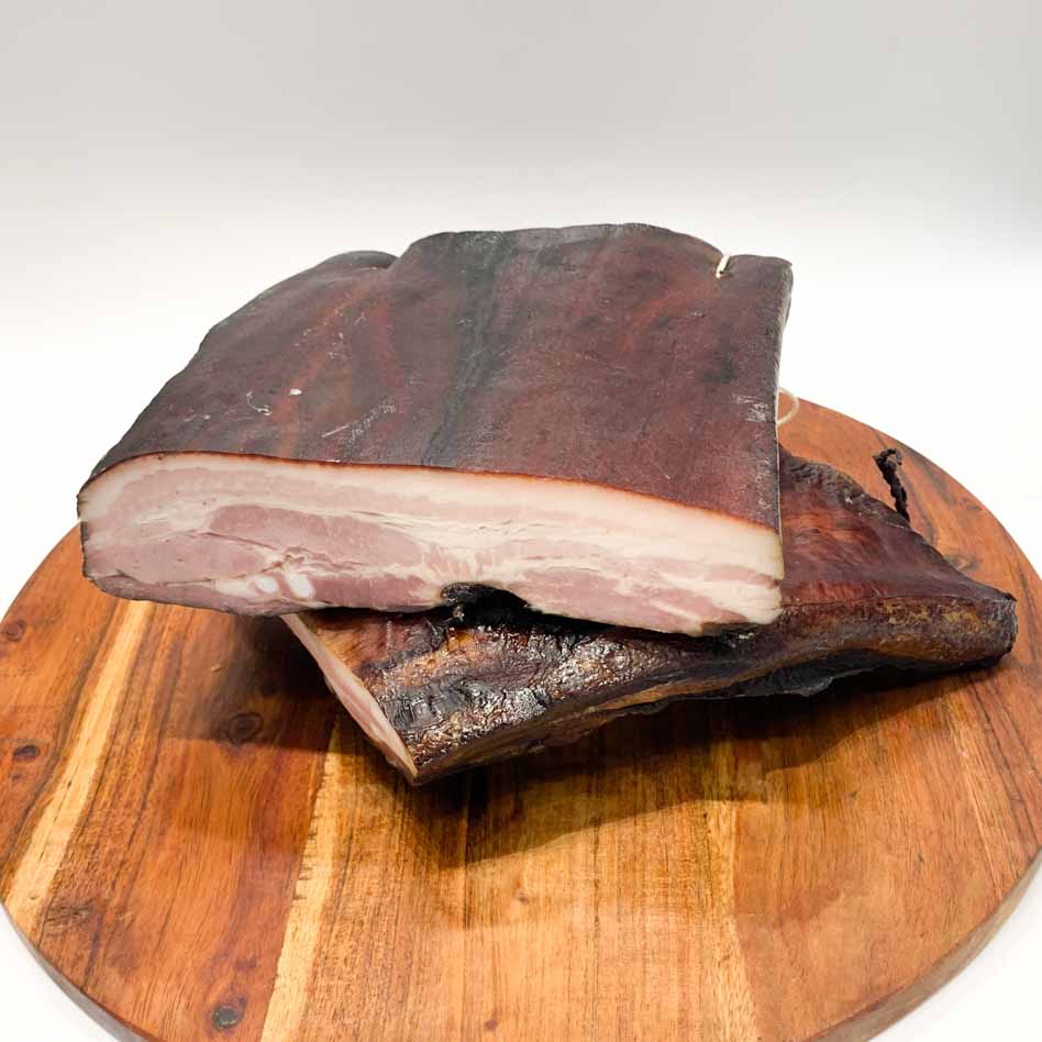 Double Smoked Black Belly Bacon