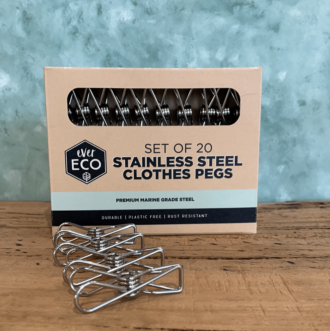 Ever Eco Stainless Steel Clothes Pegs
