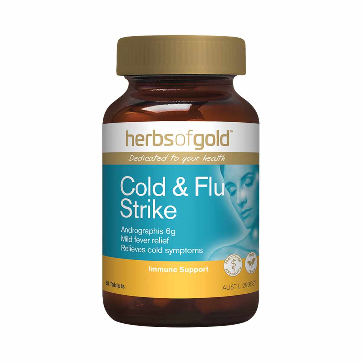 Herbs Of Gold Cold & Flu Strike