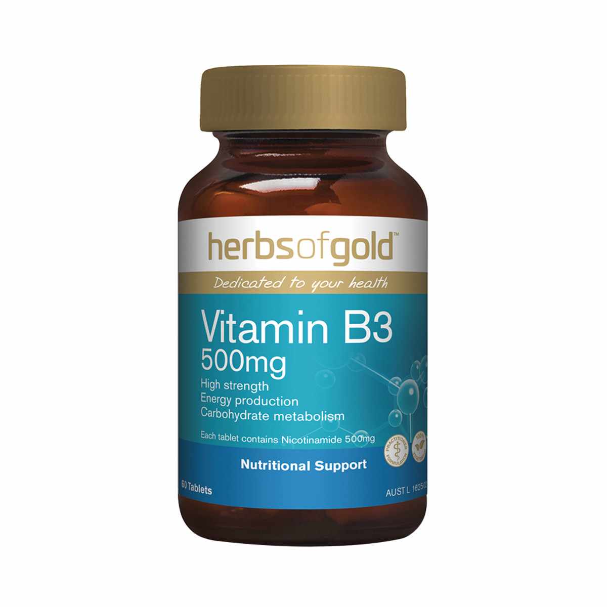 Herbs Of Gold Vitamin B3 500mg