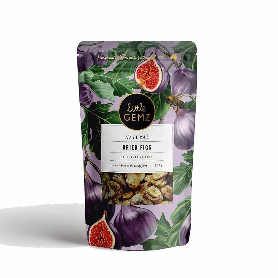 Little Gemz Natural Dried Figs 200g