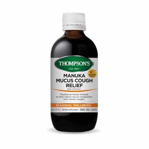 Thompson’s Manuka Mucus Cough Relief