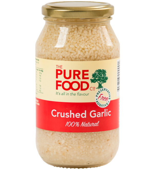 Crushed Garlic - The Pure Food Co. 500g