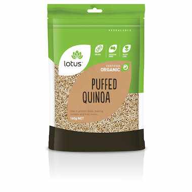 Lotus Organic Puffed Quinoa