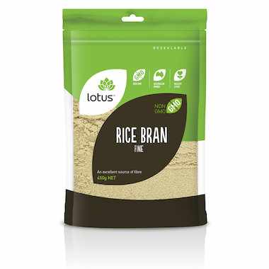 Lotus Rice Bran Fine Powder