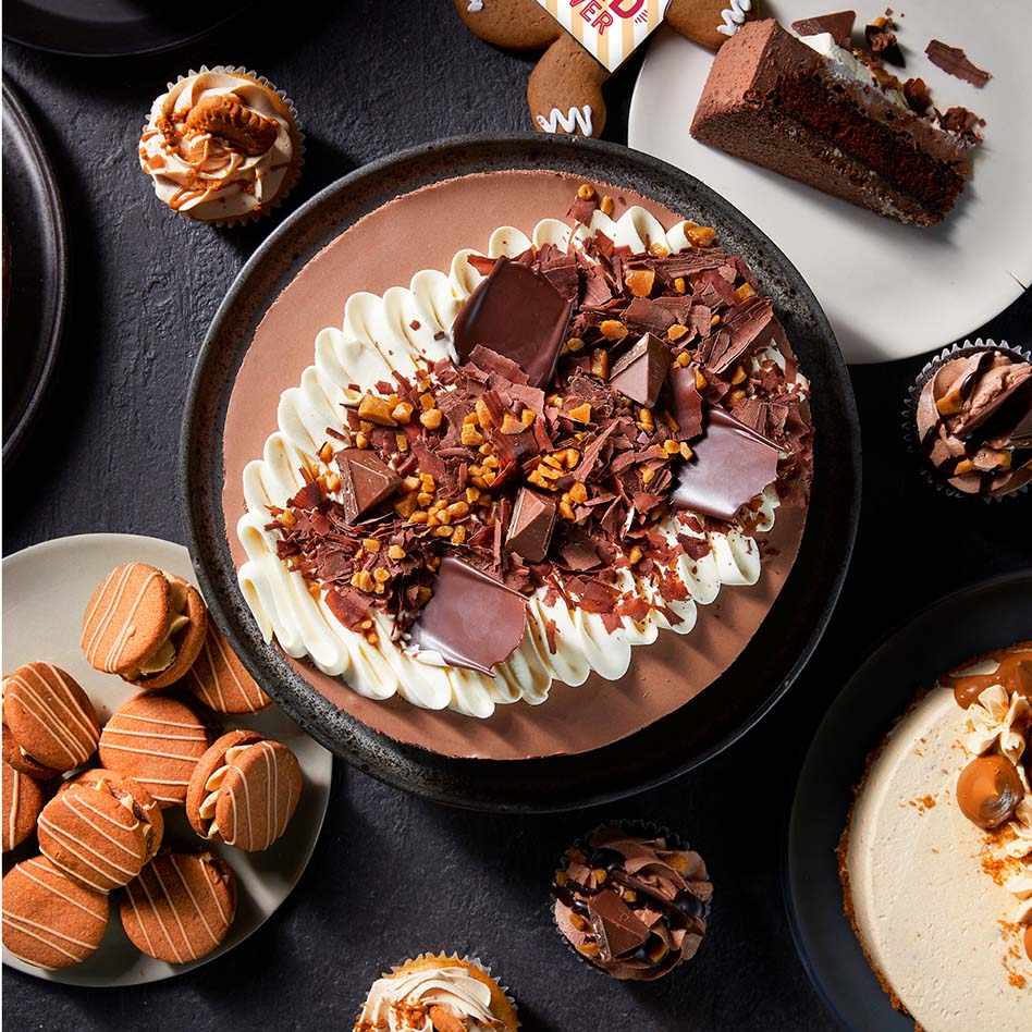 Toblerone Cheesecake Layer Cake