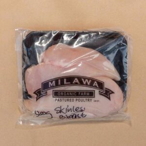 Milawa Organic Chicken Thigh Fillets, fresh premium poultry from Queen Victoria Market