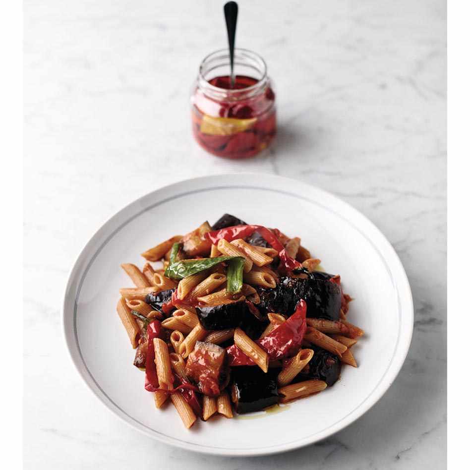 Aubergine (Eggplant) Penne Arrabbiata - Ingredient Pack