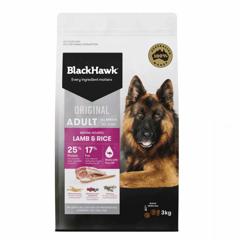 Black Hawk Dry Adult Dog Food (Lamb & Rice)