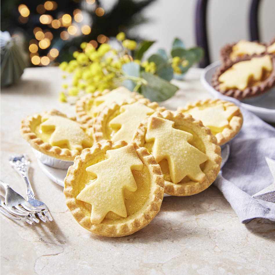 Premium Christmas Lemon Tarts (6 Pack)