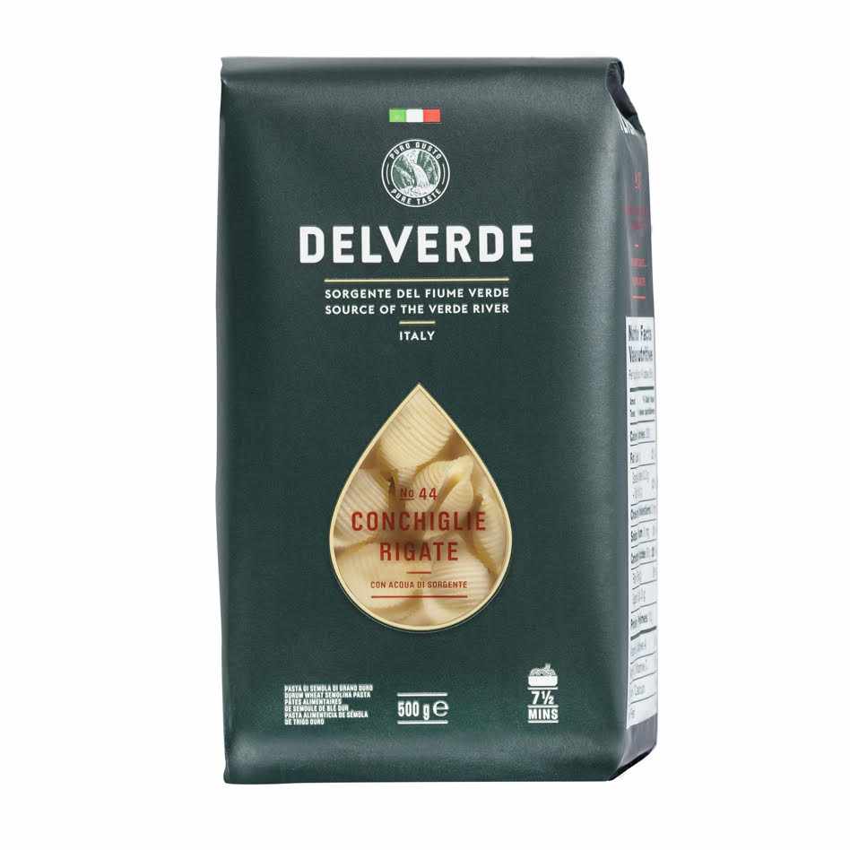 Delverde Conchiglie Rigate Pasta - Image 2