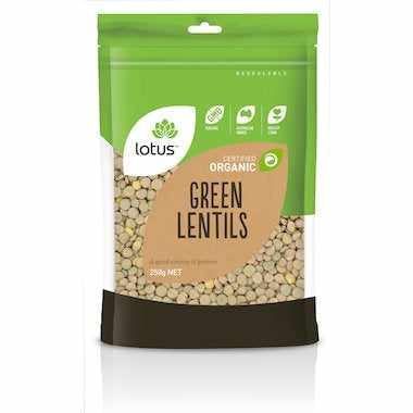 Lotus Organic Green Lentils