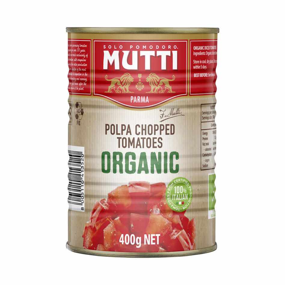 Mutti Polpa Chopped Tomatoes Organic
