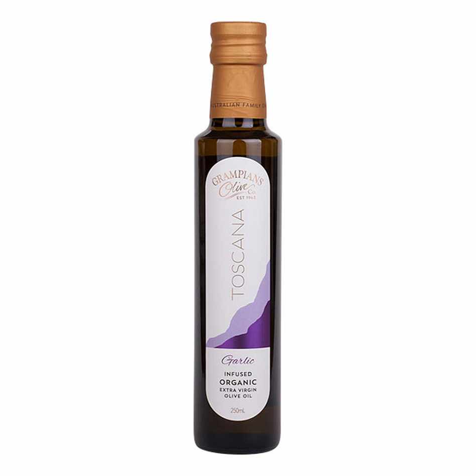 Toscana Garlic Infused Organic Extra Virgin Olive Oil