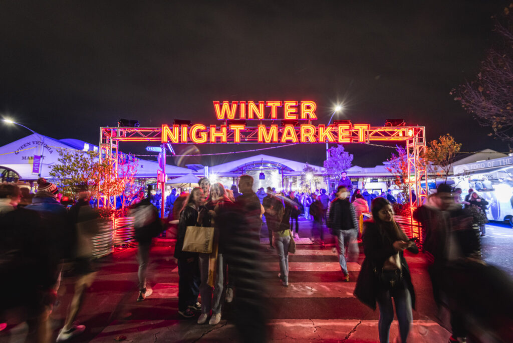 Queen Vic Winter Night Market 2024