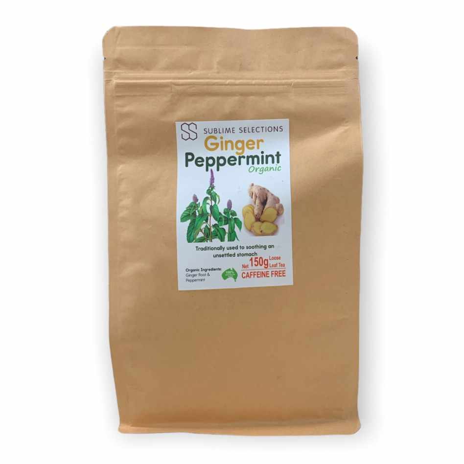 Ginger & Peppermint Tea - Loose Leaf