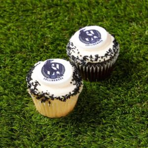 AFL Collingwood Magpies Cupcakes