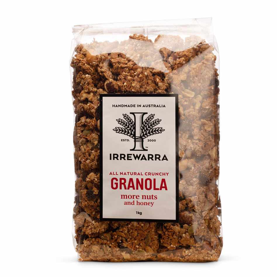 Irrewara Granola (More Nuts and Honey)