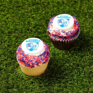 Western Bulldogs Cupcakes