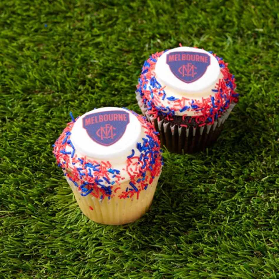 Melbourne Demons Cupcakes
