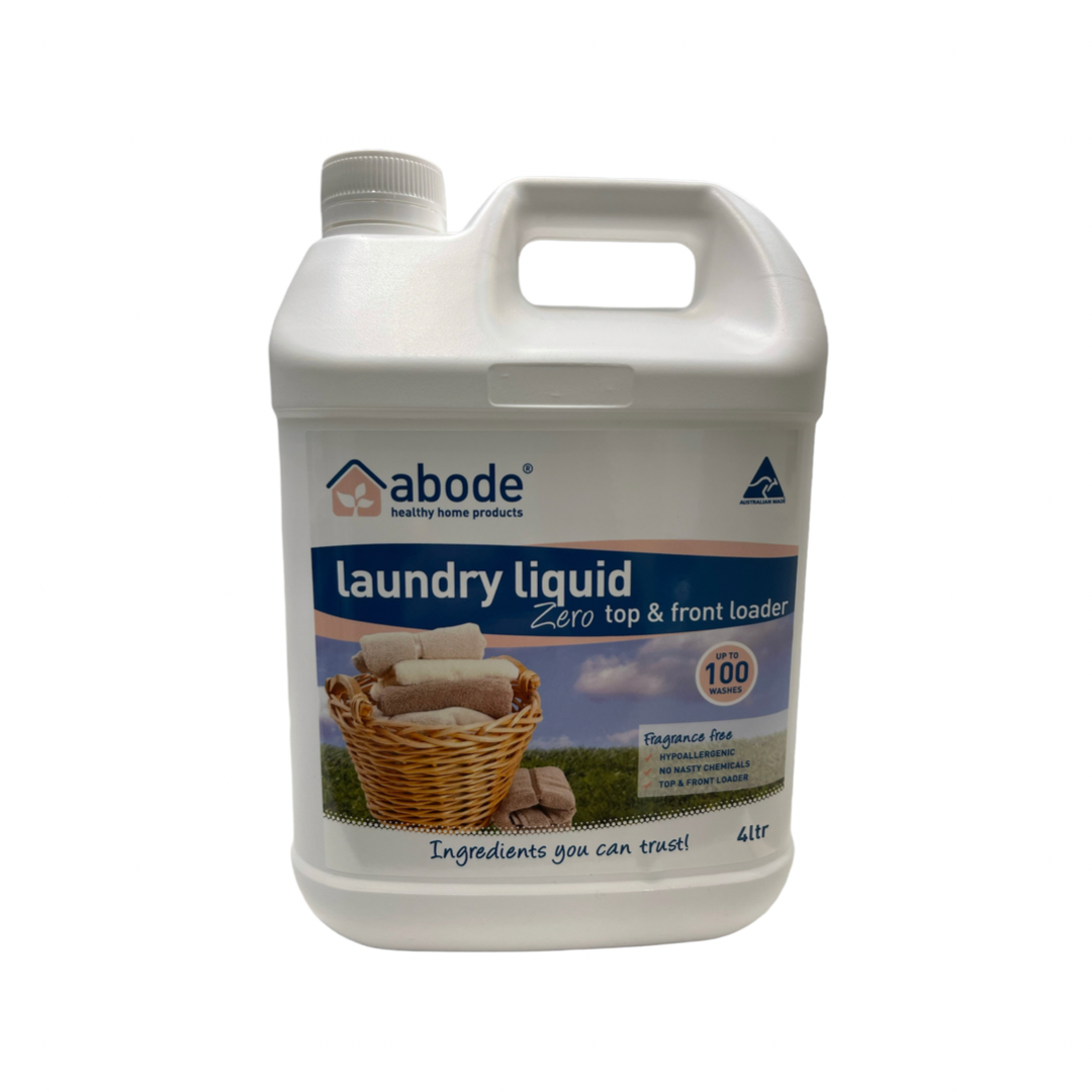 Abode Laundry Liquid (Front & Top Loader) Zero