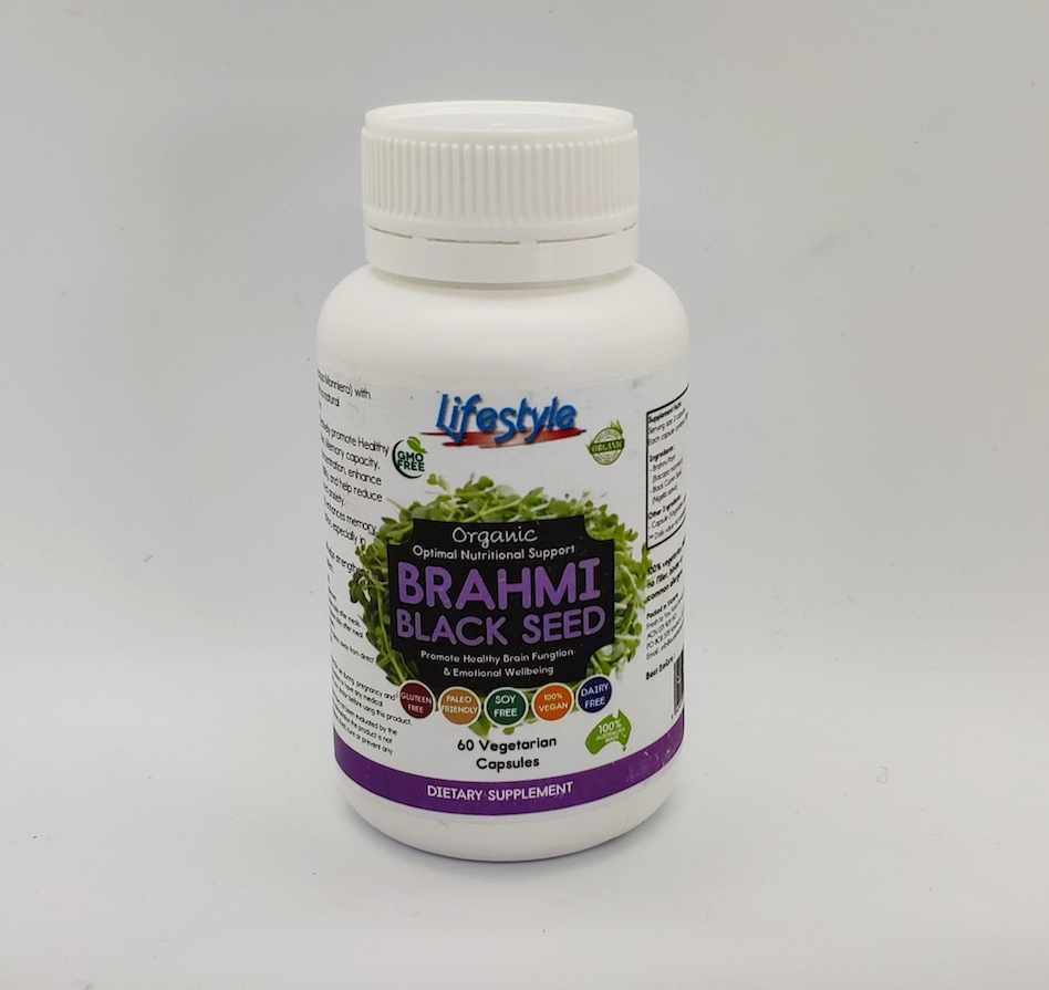 Brahmi & Black Seed - 60 Vegetarian Capsules