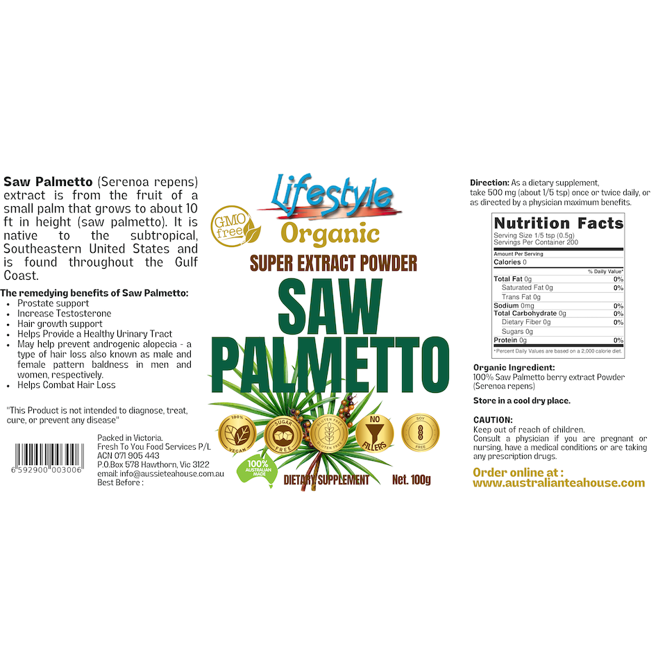 Saw Palmetto - Super Extract Powder - Image 2
