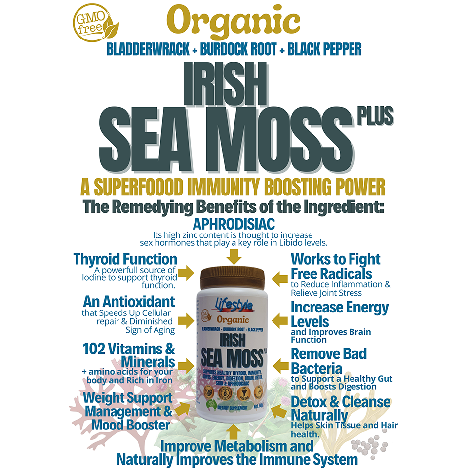 Organic Irish Sea Moss Plus - Image 2