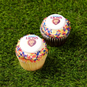 AFL Brisbane Lions Cupcakes