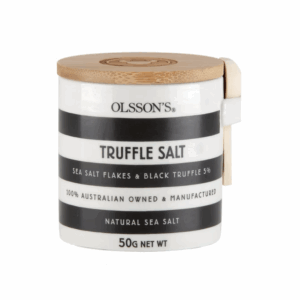 Olsson's Black Truffle Salt Ceramic Jar