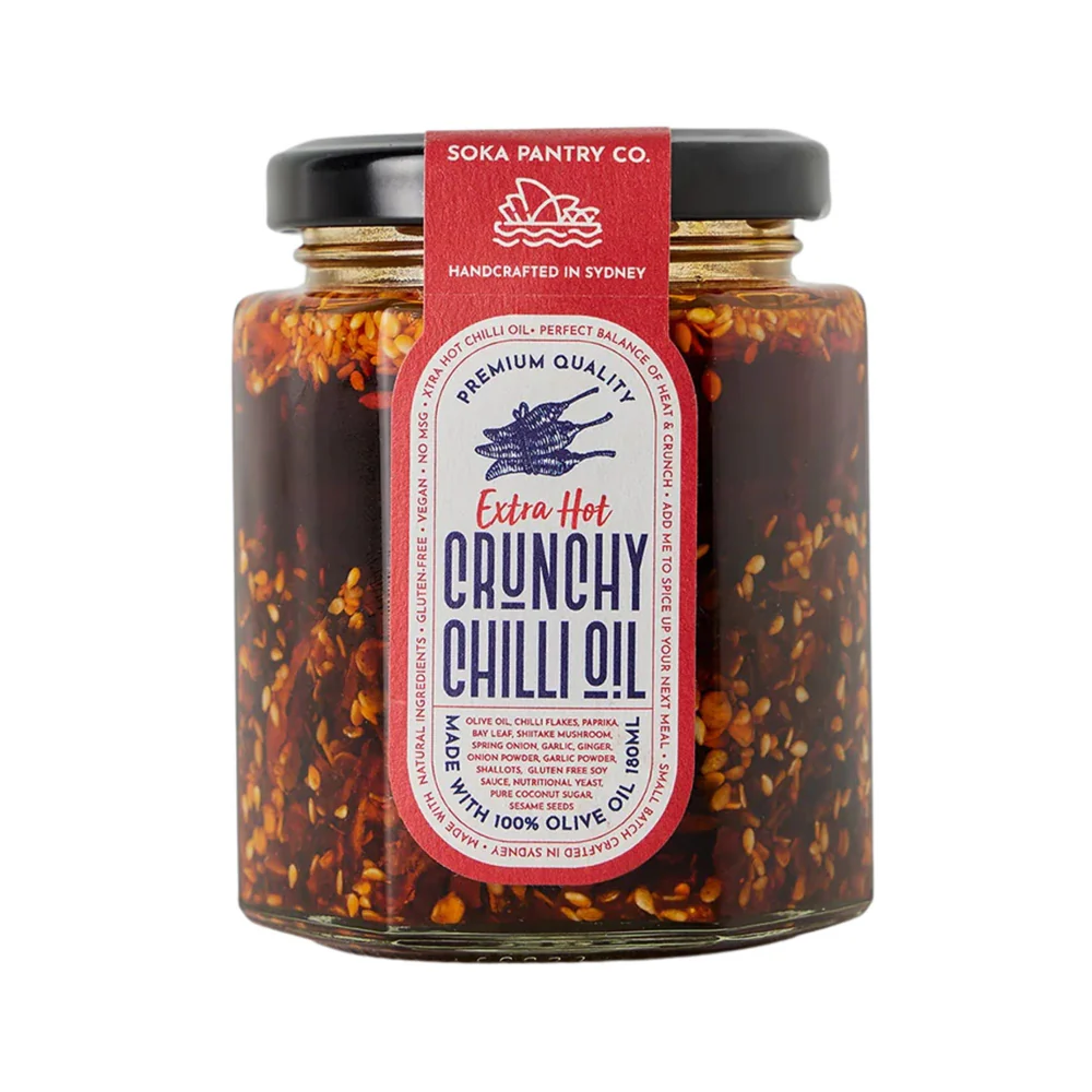 Soka Pantry Crunchy Chilli Oil - Extra Hot