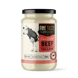 Pure Rendered Beef Tallow 310ml