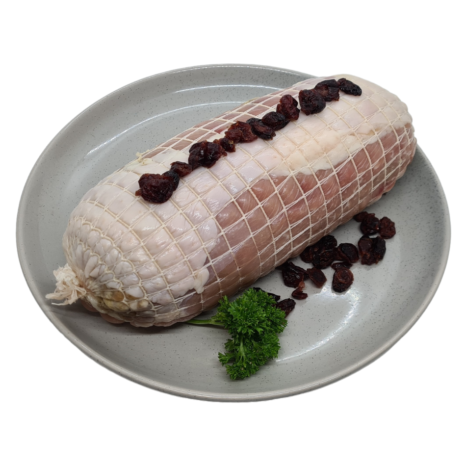 Cranberry & Chestnut Turkey Roll - 2.5 kg