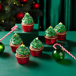 Christmas Tree Cupcake Chocolate
