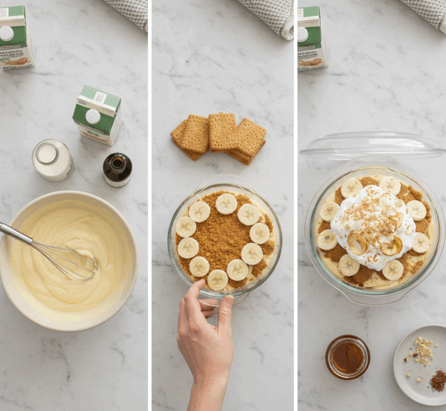 Easy Banana Pudding with Fresh Market Flavour