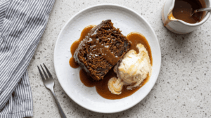 Sticky Date Pudding with Butterscotch Sauce