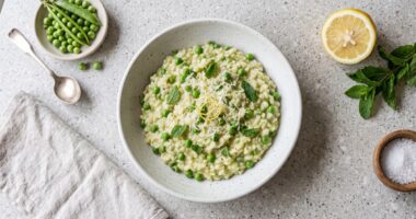 Lemon & Pea Risotto