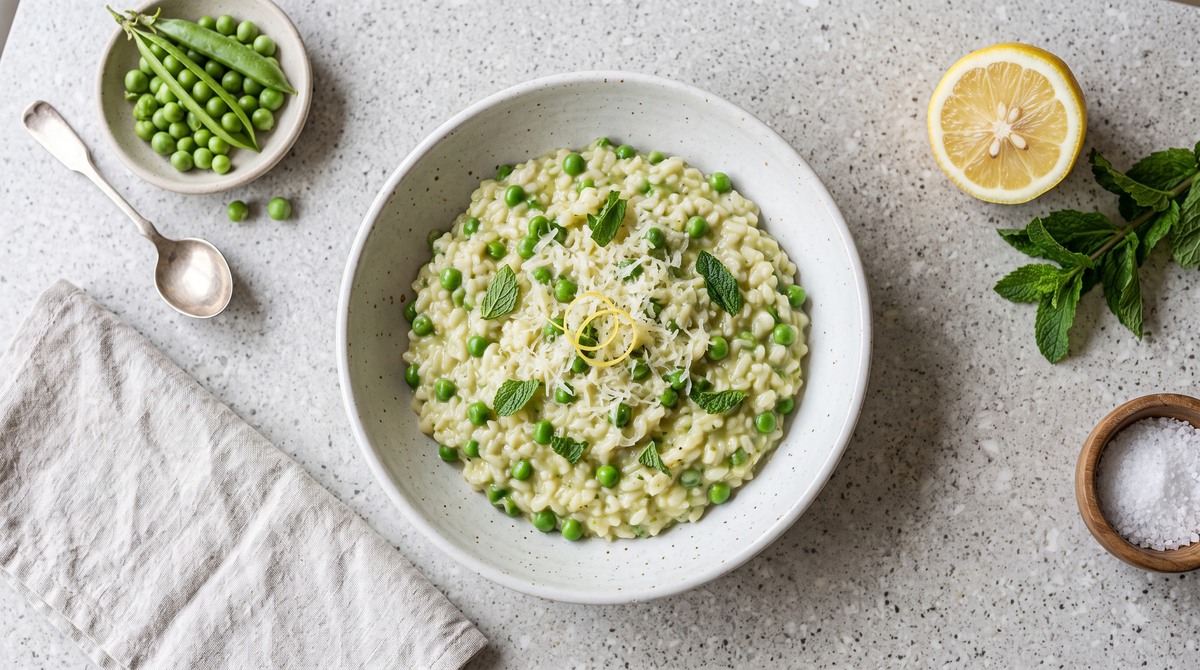 Lemon & Pea Risotto