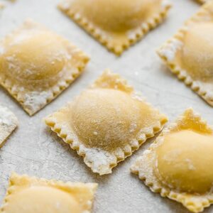 Ravioli (cauliflower and truffle)